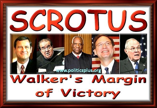 Walker Wins by Five Votes » Politics Plus