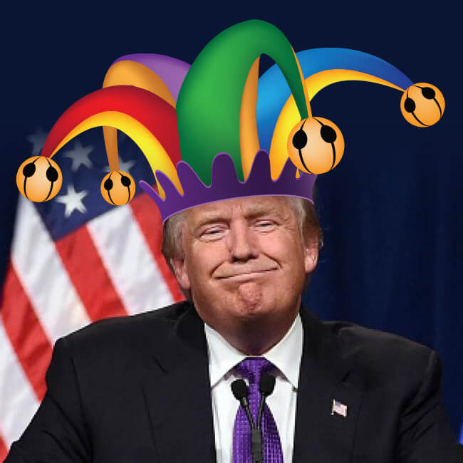 Image result for trump as a fool