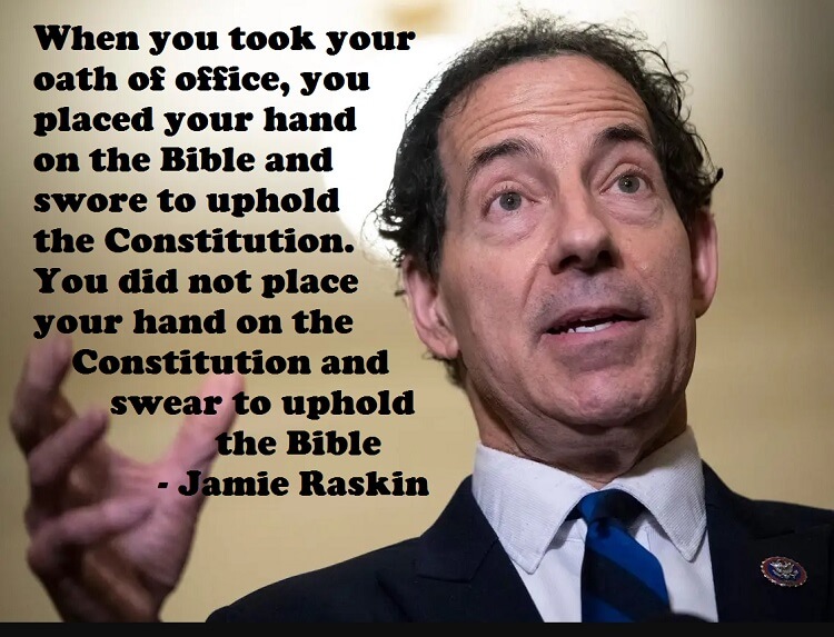 Great Jamie Raskin quote - Democratic Underground